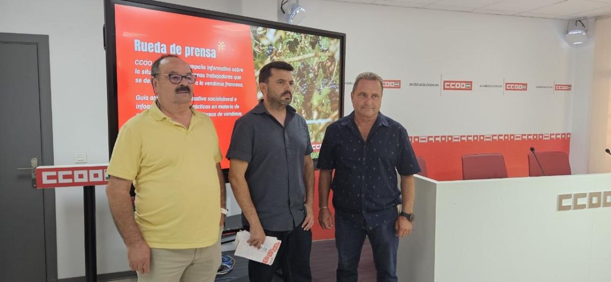 José Hurtado, Vicente Jiménez y José Fuentes