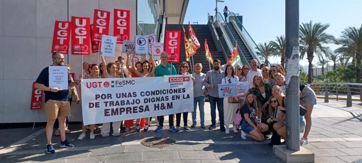 Huelga de H&M en Granada