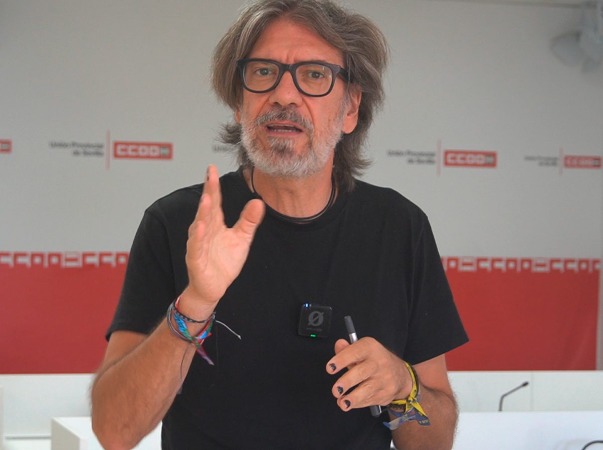 Jorge Lebrón, secretario de Empleo de CCCO de Sevilla