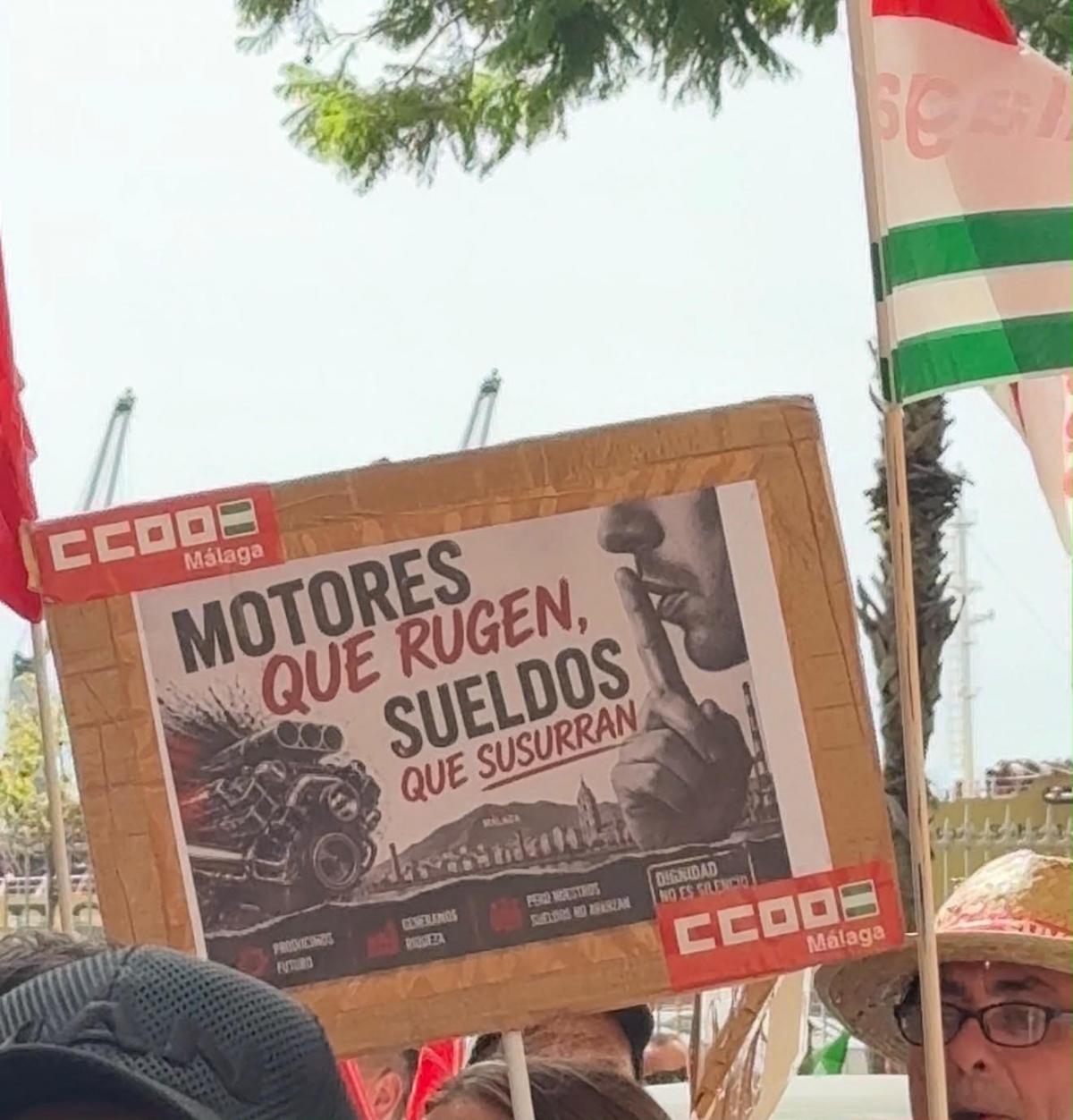 huelga automoción Málaga. Agosto 2026